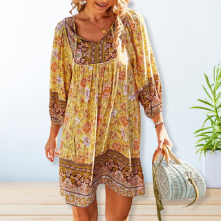 Laila - Boho Dress - Summer Elegance