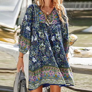 Laila - Boho Dress - Summer Elegance