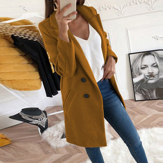 Trine - Warm and comfortable long coat