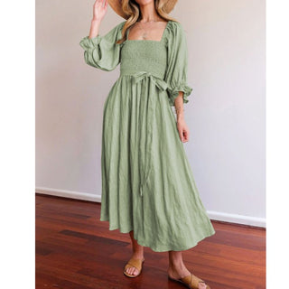 Trinity - Dress - Ruffle sleeves