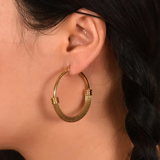 Micara - Golden Threads - Earrings