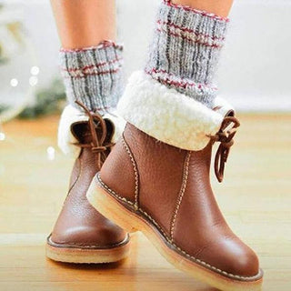 Amanda - Waterproof boots with wool lining