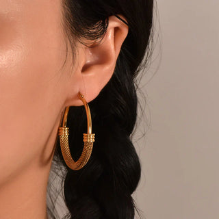 Micara - Golden Threads - Earrings