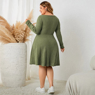 Meike - Knitwear - Long Sleeve Dress