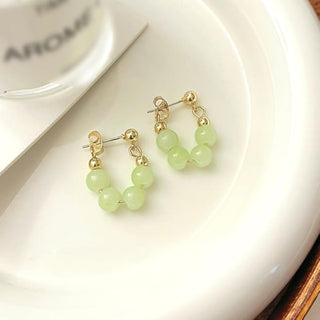 Micara - Lime Twist - Earrings