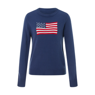 Noemi - Knitted jumper - American flag