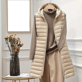 Amalie - Fashionable Quilted Jacket with Hood