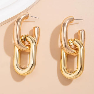 Micara - Bold Links - Earrings