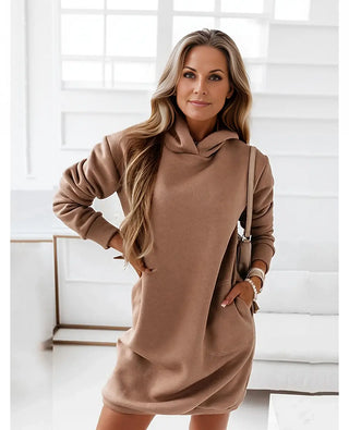 Rebekka - Hooded dress - Cosy