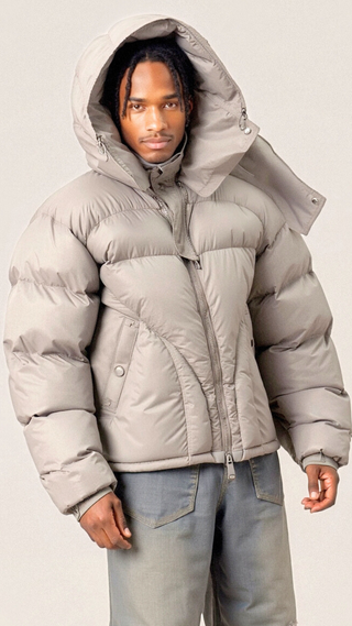 Ariyan - Warm winter parka jacket for men - With hood