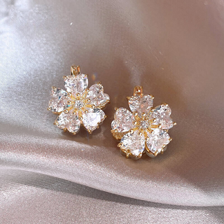 Micara - Crystal Flora - Earrings