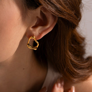 Micara - Abstract Loops - Earrings