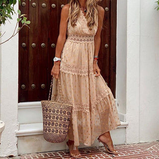 Noa - Lace Maxi Dress - Boho Chic