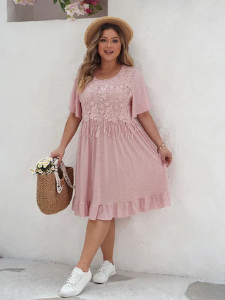 Seraphina - Casual Dress - Ruffled Hemline