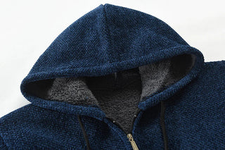 Mikkel - Wool Jacket with Hood for Men