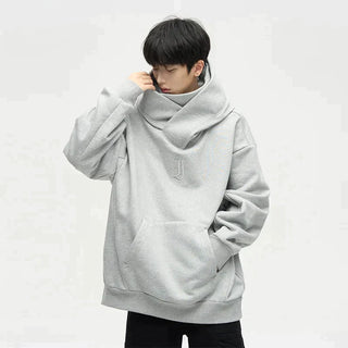 Uffe - Ninja Hoodie with double neckline