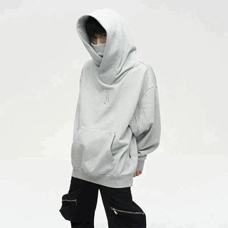 Uffe - Ninja Hoodie with double neckline