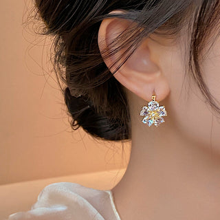 Micara - Crystal Flora - Earrings