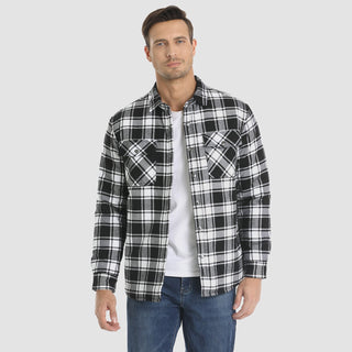 René - Fashionable Jacket - Flannel Shirt Jacket