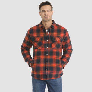 René - Fashionable Jacket - Flannel Shirt Jacket