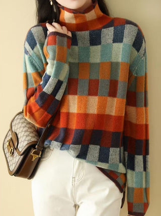 Jane - Colourful Jumper - Warm Jumper