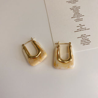 Micara - Citrine Arch - Earrings