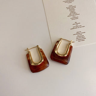 Micara - Citrine Arch - Earrings