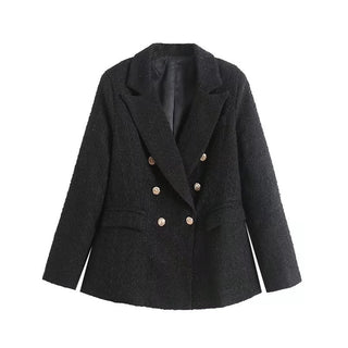 Krizzy - Tweed blazer - Double-breasted style