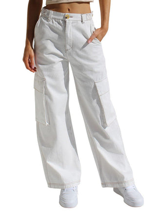 Corrine - Cargo trousers - Comfortable cut with wide leg