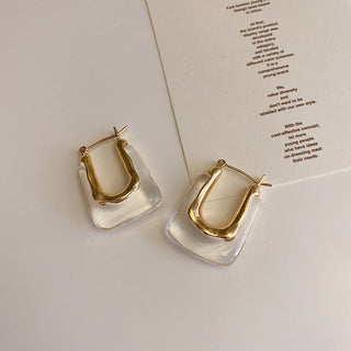 Micara - Citrine Arch - Earrings