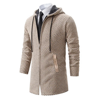 Mikkel - Wool Jacket with Hood for Men