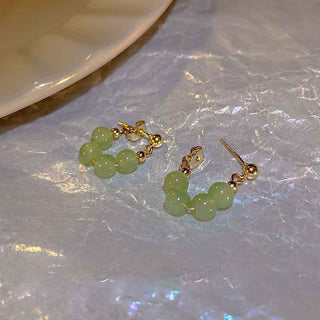 Micara - Lime Twist - Earrings