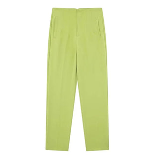 Maryanne - Formal cropped trousers - High waisted style