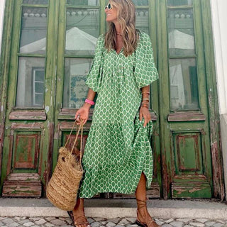 Brooklynn - Boho Summer Dress - Puffy Relaxed Fit