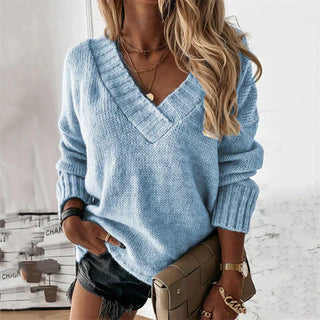 Jacinth - Knitted jumper - V-neckline