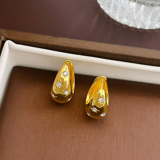 Micara - Luxe Pears - Earrings