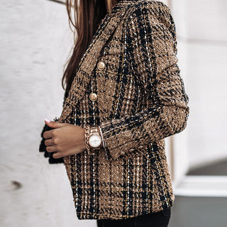 Tove - Chic checked blazer