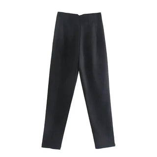 Maryanne - Formal cropped trousers - High waisted style