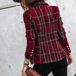 Tove - Chic checked blazer