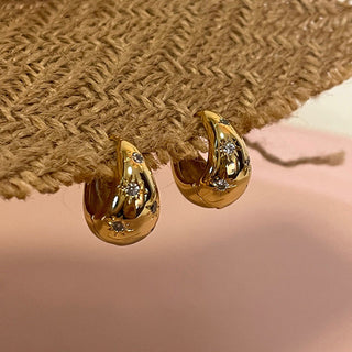 Micara - Luxe Pears - Earrings