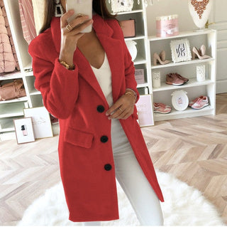 Trine - Warm and comfortable long coat