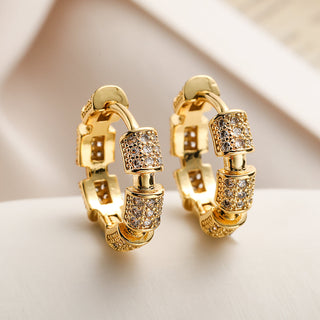 Micara - Glitzy Duo - Earrings