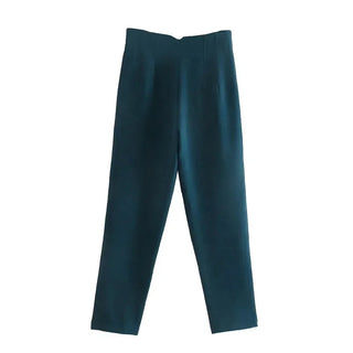 Maryanne - Formal cropped trousers - High waisted style