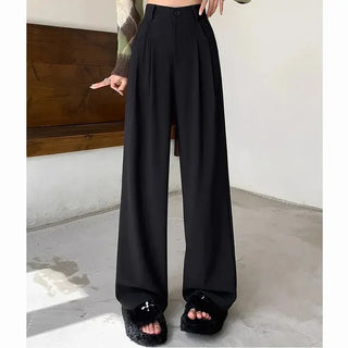 Aimie - Wide-leg trousers - Classic high waist