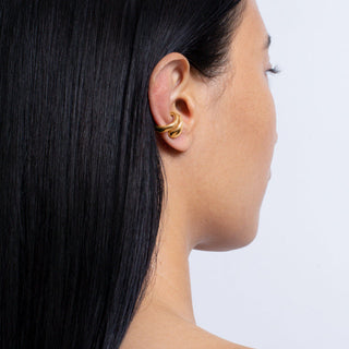 Micara - Golden Huggies - Earrings