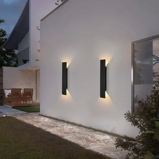 DoubGlow - Modern outdoor wall lamp