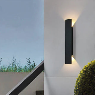 DoubGlow - Modern outdoor wall lamp