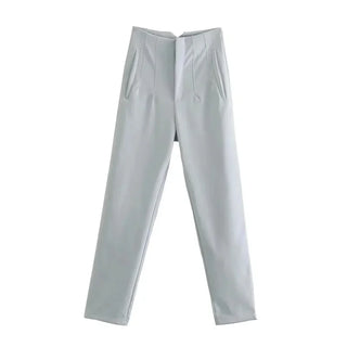 Maryanne - Formal cropped trousers - High waisted style