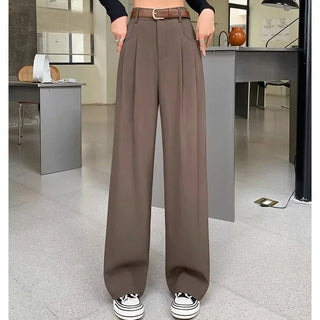 Aimie - Wide-leg trousers - Classic high waist