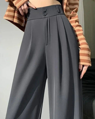 Mayla - Formal wide-leg trousers - High-waisted style